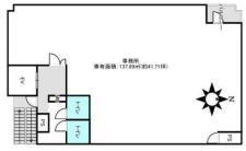 大日南船場ビル基準階図面