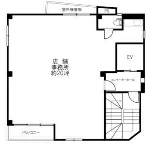 マツダビル基準階図面