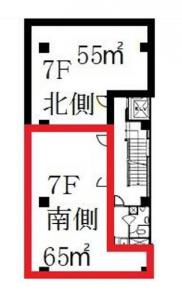 新中央ビル７階間取り図
