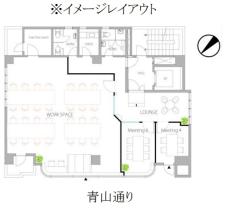 赤坂赤菱ビル基準階図面