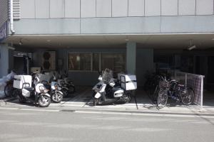 新町Ｆ１ビル駐輪スペース