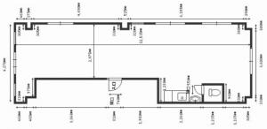 谷町細見ビル基準階図面