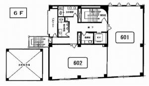 第１スエヒロビル６階間取り図