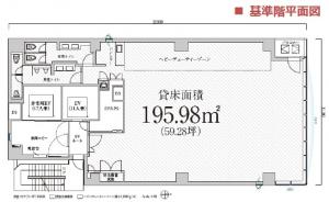 PMO淀屋橋基準階図面