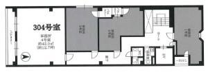 大阪文化会館ビル３階間取り図