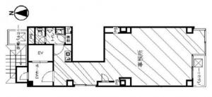 日光ビル基準階間取り図