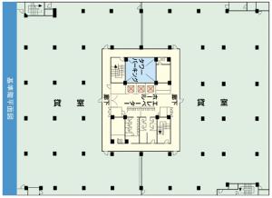 新京都センタービル基準階図面