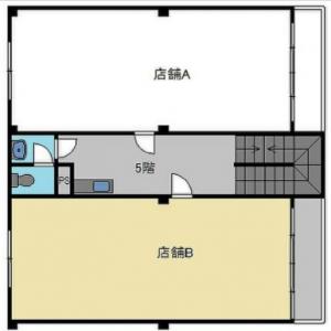 竹田ビル本館基準階図面