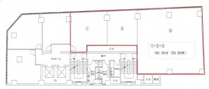 梅田扇町通ビル間取り図
