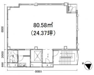 ＣＲＳＸーＷＥＳＴ基準階図面