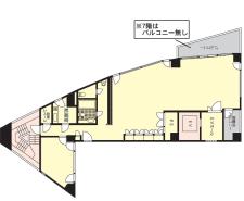 Ｂａｒｂｉｚｏｎ２２（バルビゾン２２）基準階間取り図