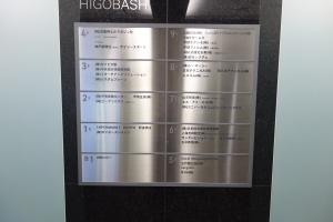 パシフィックマークス肥後橋ビルテナント案内板