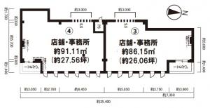 新大阪南医療モール（グリットビル）２階間取り図