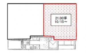 富士ビル南船場４階間取り図