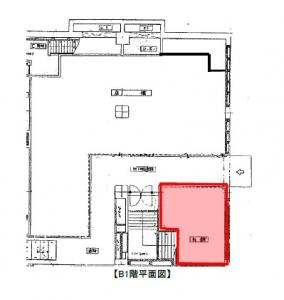 紀陽ビル基準階間取り図