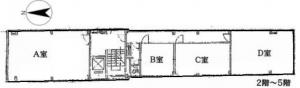 寿ビル基準階図面