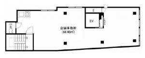 東ビル基準階間取り図