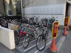 肥後橋イシカワビル駐輪スペース