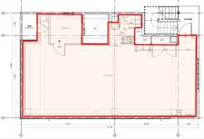 TAMA WOODY GATE SHIMBASHI基準階図面