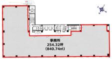 白金台ビル基準階図面