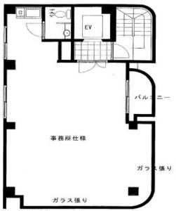 森圧ビル基準階図面