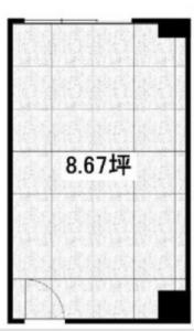 谷五ビル基準階間取り図