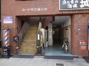 ルート中之島ビルエントランス