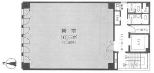 サンモトビル基準階図面