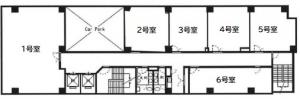 インターワンプレイス本町基準階図面