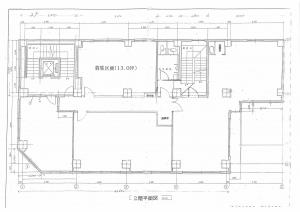 井上ビル２階間取り図