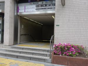 三井住友銀行南森町ビル地下鉄出入口