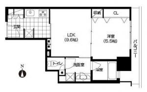 アーバネックス淀屋橋ビル６階間取り図