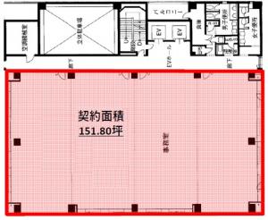 新大阪DTKビル基準階図面