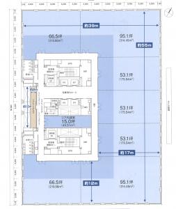 土佐堀ダイビル間取り図