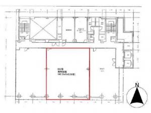 江坂ビル４階間取り図