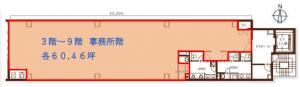 ＧＡＺＥＬＬＥ　ＲＩＯ四条烏丸（ガゼルリオ四条烏丸）基準階間取り図