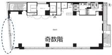 ＶＯＲＴ東京八重洲ｍａｘｉｍ基準階間取り図