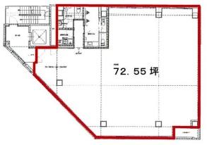 フォーリア谷町ビル基準階図面