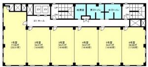 尼崎第一ビル基準階図面