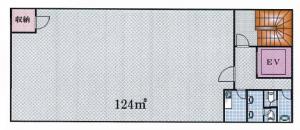 ＤＤＣ内淡路ビル基準階間取り図
