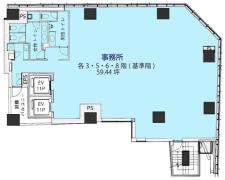 KOJIMACHI　TERRACE基準階図面