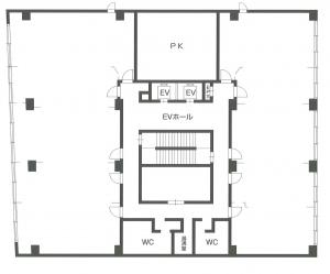 南森町八千代ビル間取り図