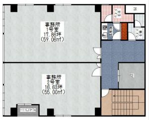 今川第二ビル基準階図面