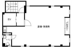 TBビルディング基準階図面