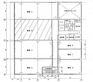 Ｂ号室間取り図