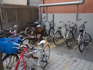 カーニープレイス西本町ビル駐輪スペース