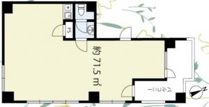 南堀江4丁目ビル基準階図面