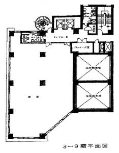 日進ビル基準階間取り図