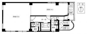 中村ビル基準階間取り図