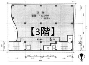 ＴＥＳＬＡ１５８（テスラ１５８）３階間取り図